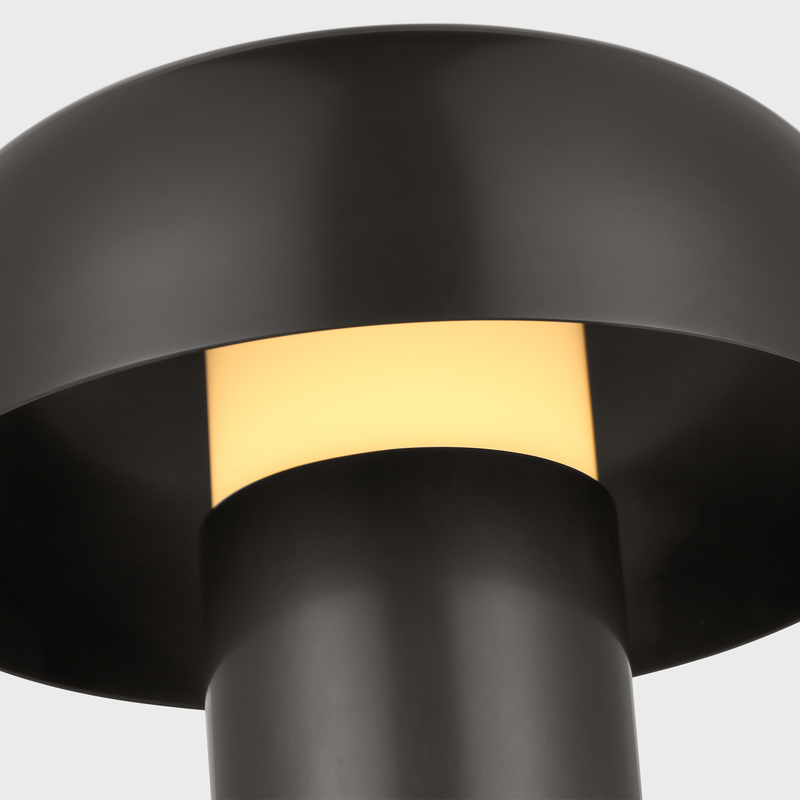 Louver LED Rechargeable Table Lamp