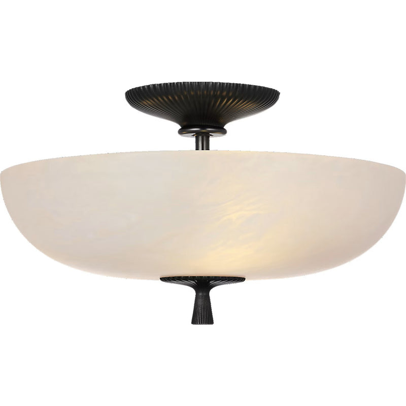 Pascal 14" Bowl Semi-Flush Mount
