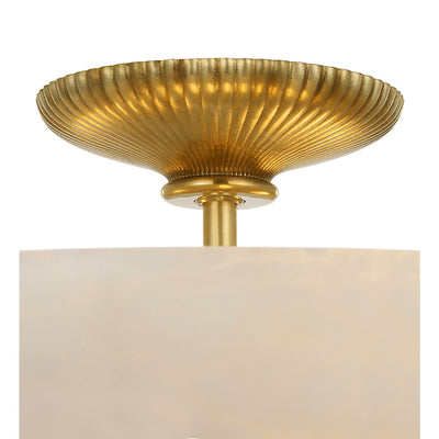 Pascal 14" Bowl Semi-Flush Mount