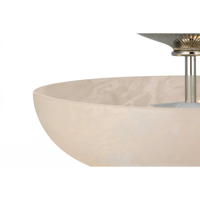 Pascal 14" Bowl Semi-Flush Mount