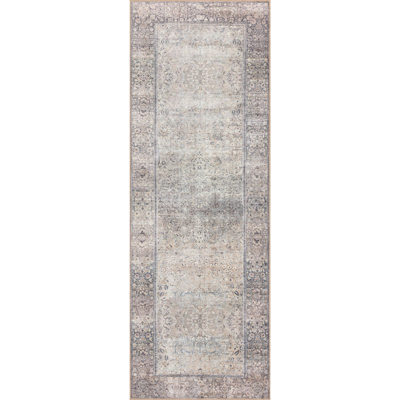 Wynter Rug 03 | Silver / Charcoal