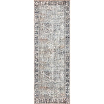 Wynter Rug 03 | Silver / Charcoal