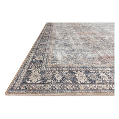 Wynter Rug 03 | Silver / Charcoal