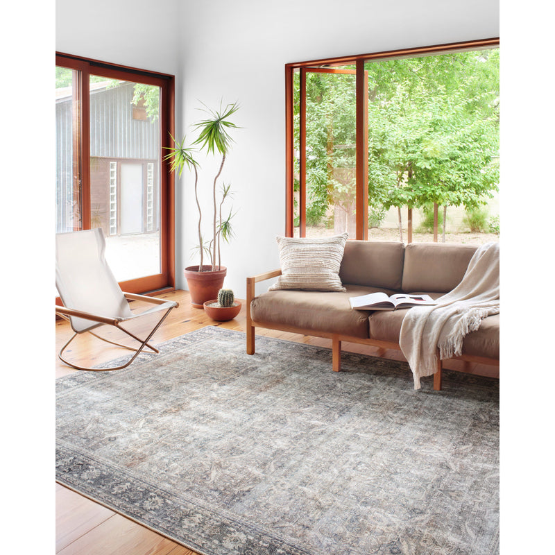 Wynter Rug 03 | Silver / Charcoal