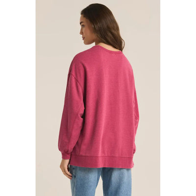 Modern Weekender Sweatshirt | Cactus Flower