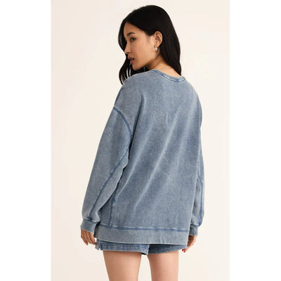 Modern Weekender Sweatshirt | Medium Indigo