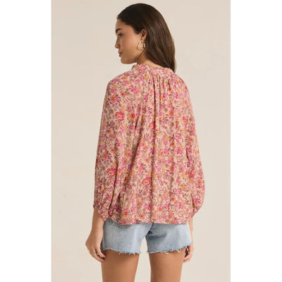 Carine Lima Floral Top | Cactus Flower