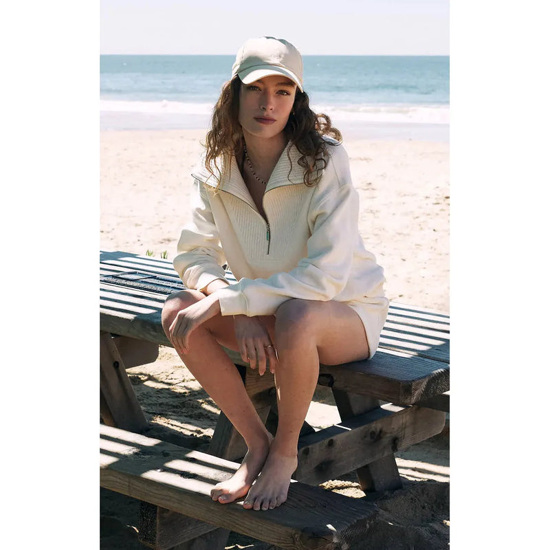 Sonata Fleece Sweatshirt | Sea Salt