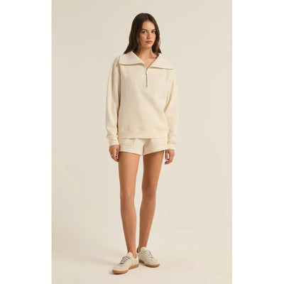 Sonata Fleece Sweatshirt | Sea Salt