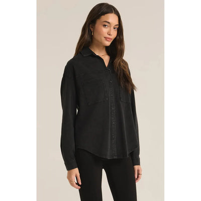 Niccola Button Up | Black