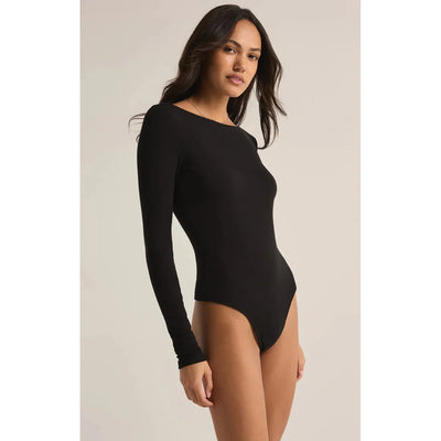 Baela Bodysuit Top | Black