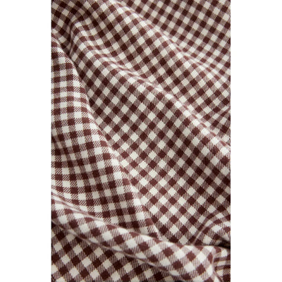 River Plaid Button Up Shirt | Chocolate Cherry