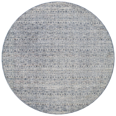 Zuma Rug 01 | Amber Lewis x Loloi | Denim / Ivory