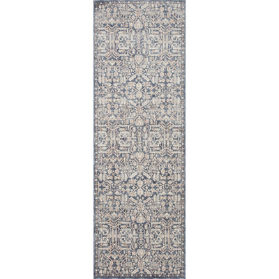 Zuma Rug 02 | Amber Lewis x Loloi | Blue/Ivory