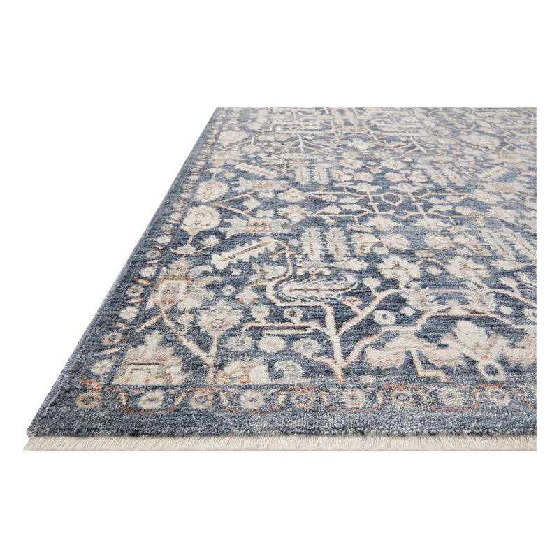 Zuma Rug 02 | Amber Lewis x Loloi | Blue/Ivory