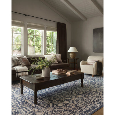 Zuma Rug 02 | Amber Lewis x Loloi | Blue/Ivory