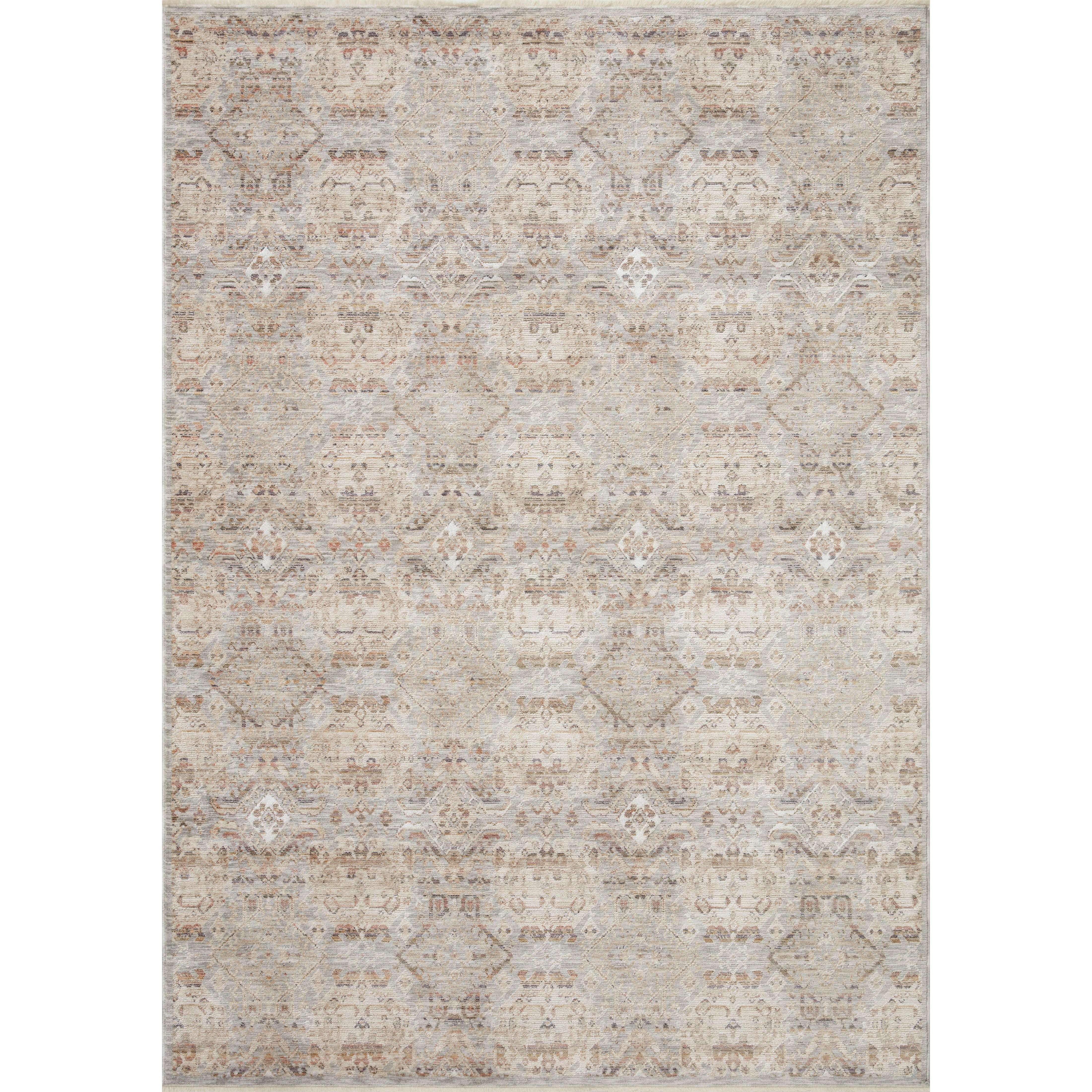 Zuma Rug 05 | Amber Lewis X Loloi | Silver / Multi – Modern Komfort