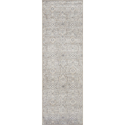 Zuma Rug 07 | Amber Lewis x Loloi | Silver / Sky