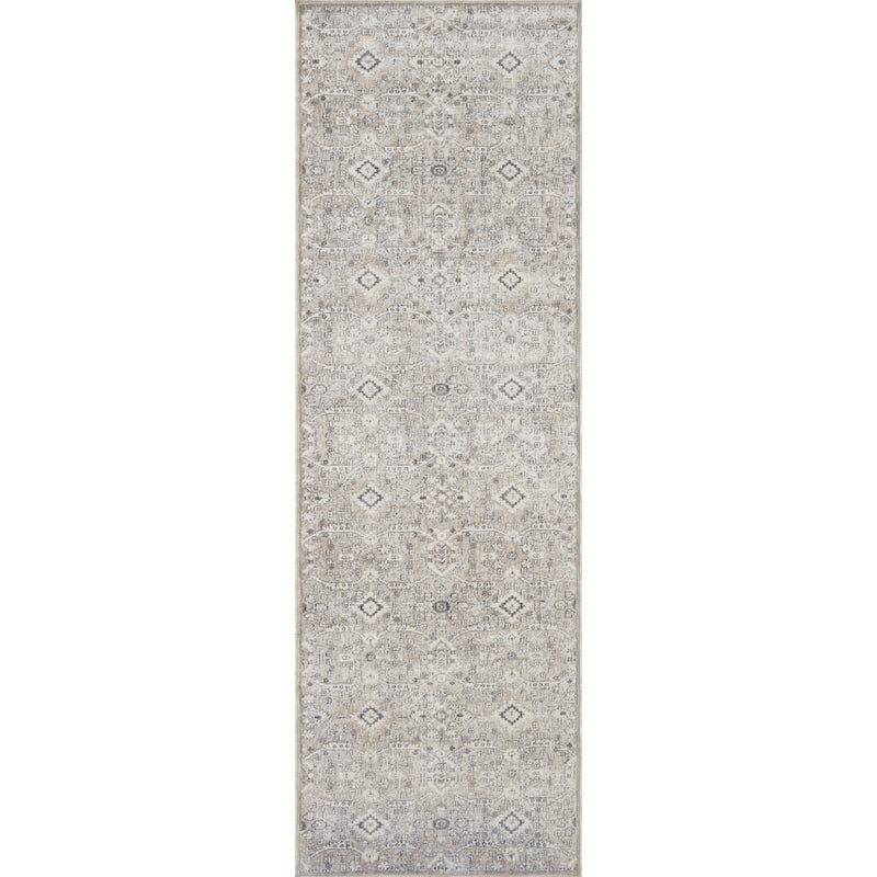 Zuma Rug 07 | Amber Lewis x Loloi | Silver / Sky