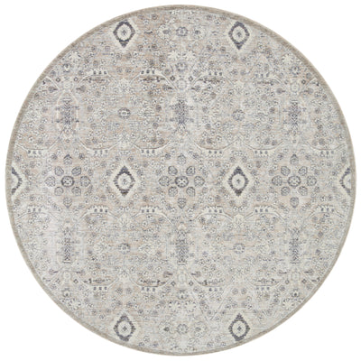 Zuma Rug 07 | Amber Lewis x Loloi | Silver / Sky