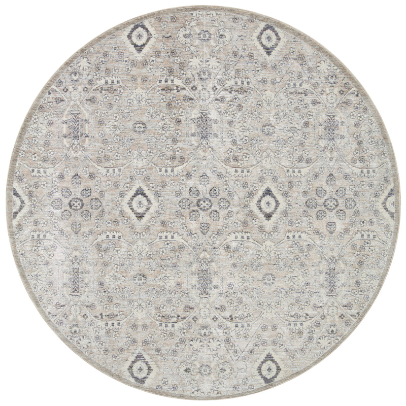 Zuma Rug 07 | Amber Lewis x Loloi | Silver / Sky