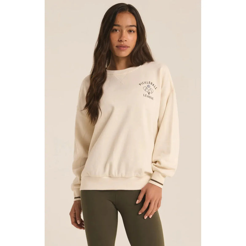 Pickleball Sweatshirt | Sandstone