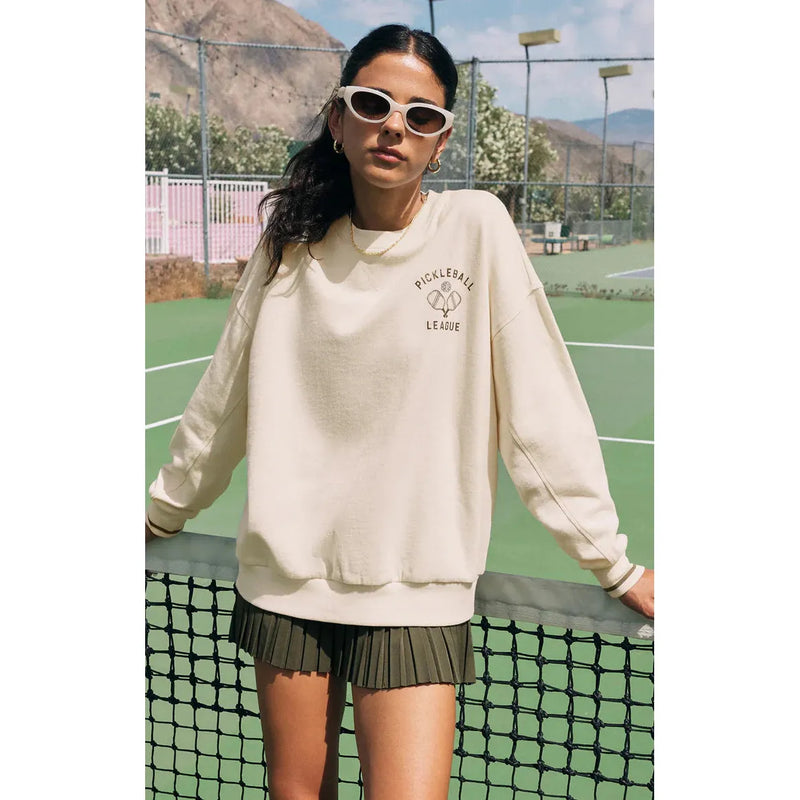 Pickleball Sweatshirt | Sandstone