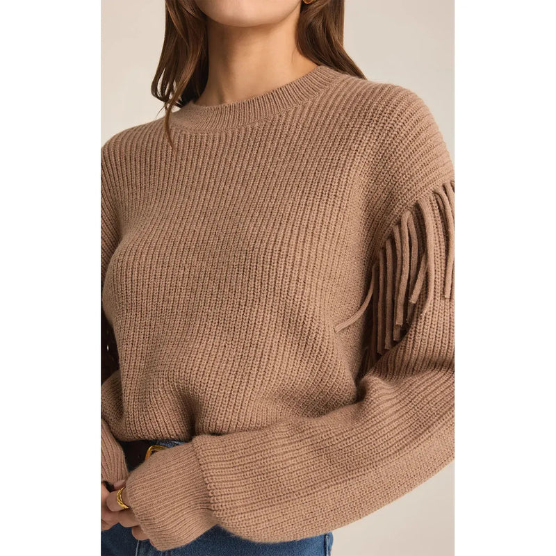 On The Fringe Sweater | Campfire