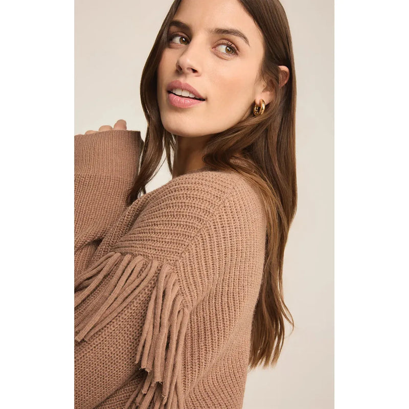 On The Fringe Sweater | Campfire