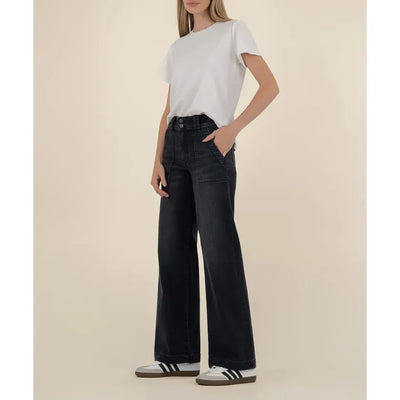 Jodi High Rise Straight Leg Jeans | Aware