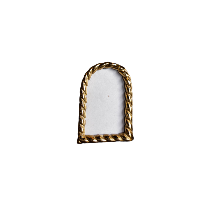 Brushed Brass Photo Frame