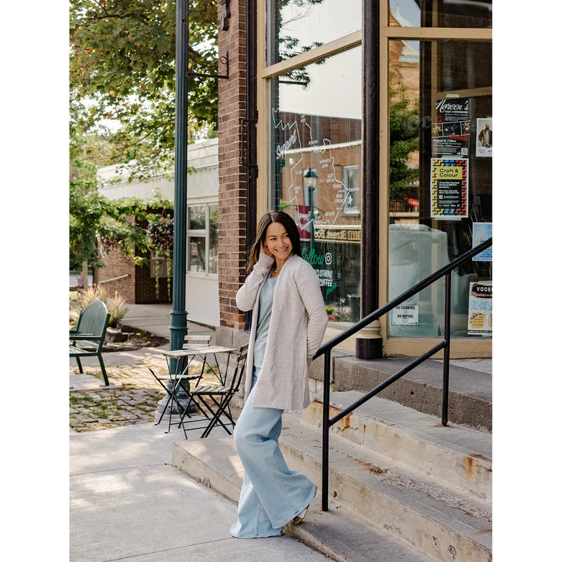 Classic Briton Cardigan | Flax