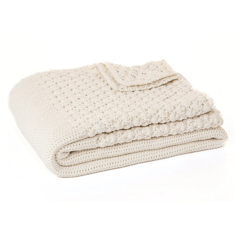 Basket Throw | Ivory