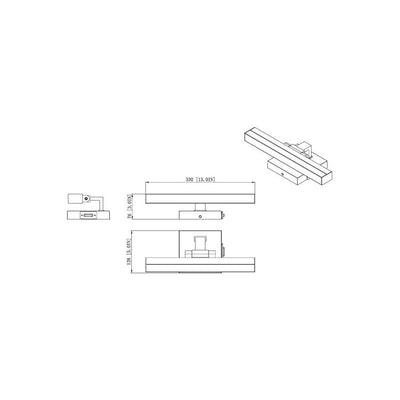 Liam 13" LED Vanity Light