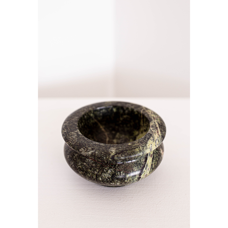 Green Marble Bowl