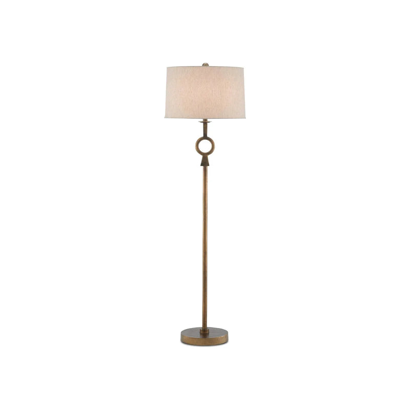 Germaine Brass Floor Lamp