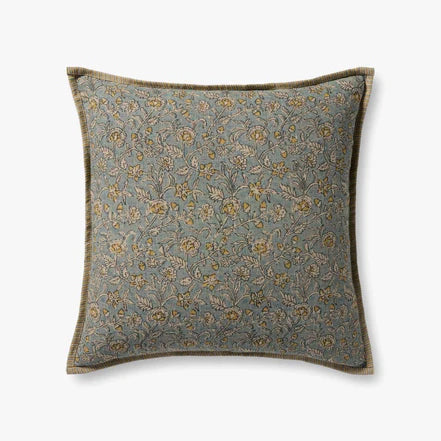 Ophelia Pillow | Light Blue / Multi