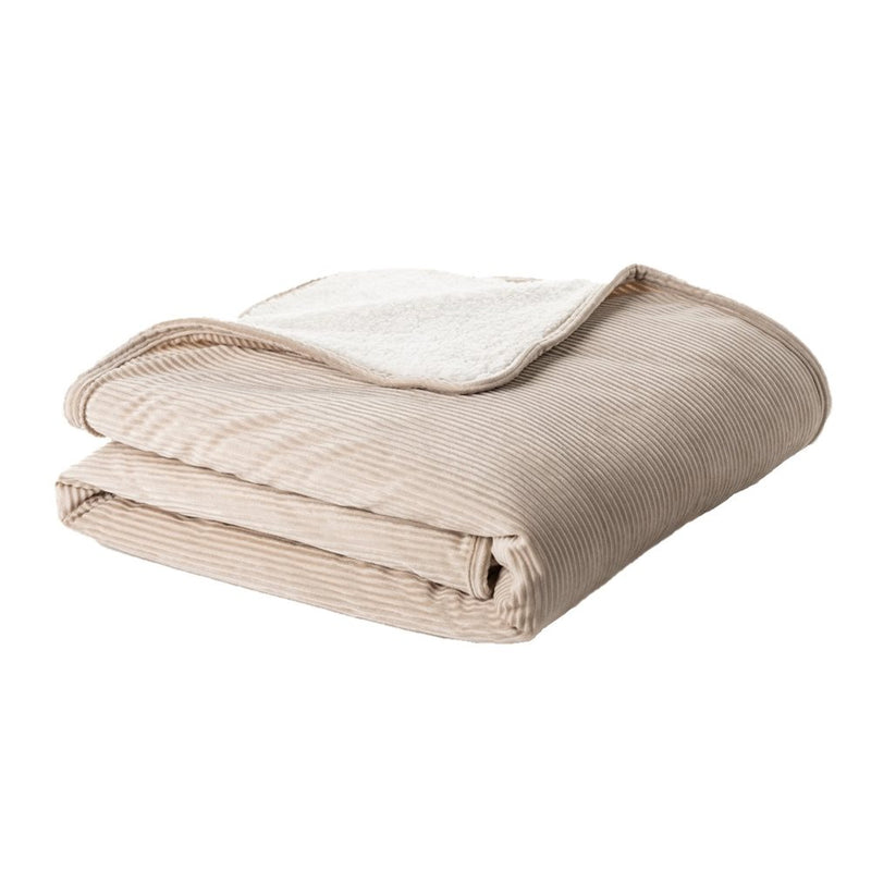 Corduroy Throw | Natural