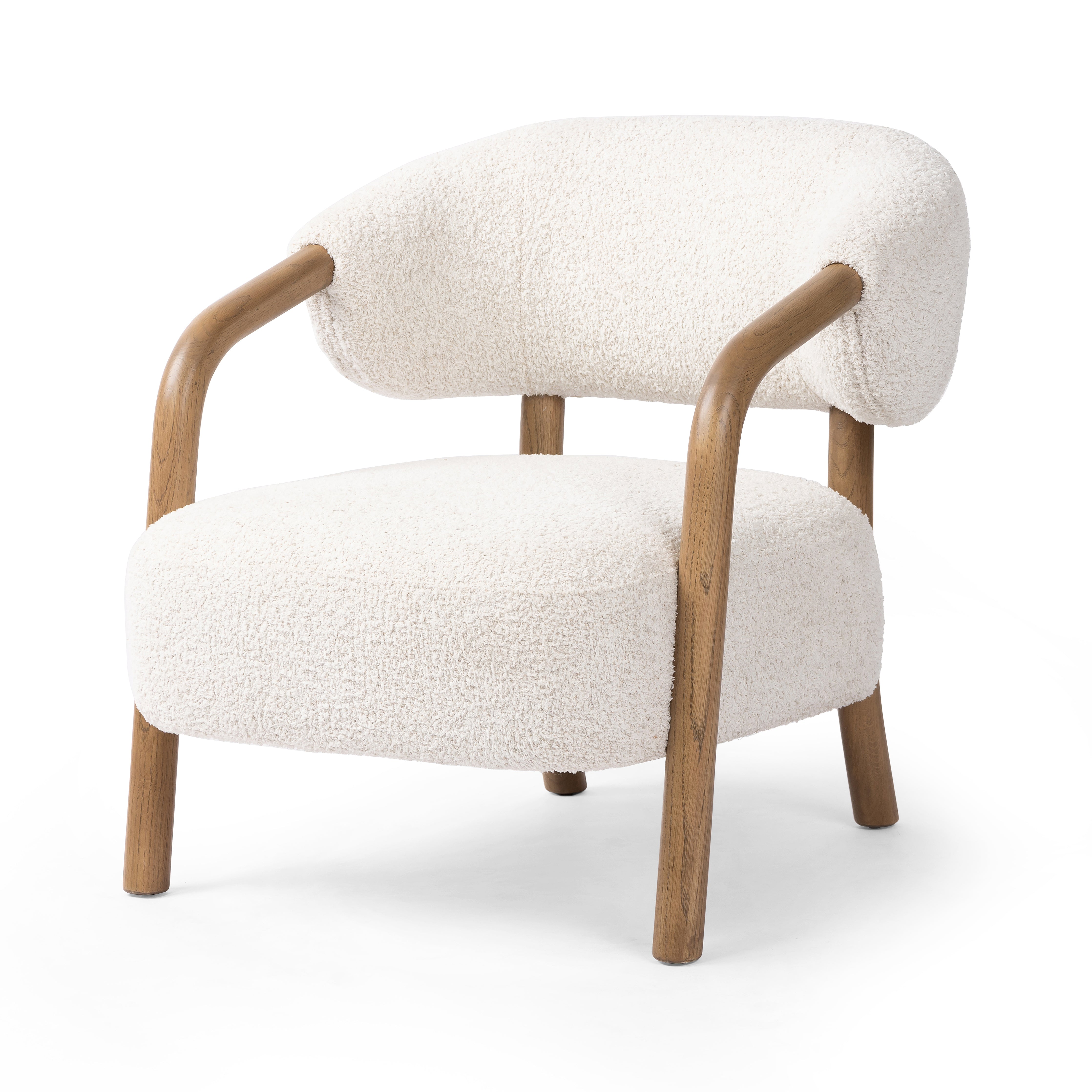 Brodie Lounge Chair | Sheldon Ivory – Modern Komfort