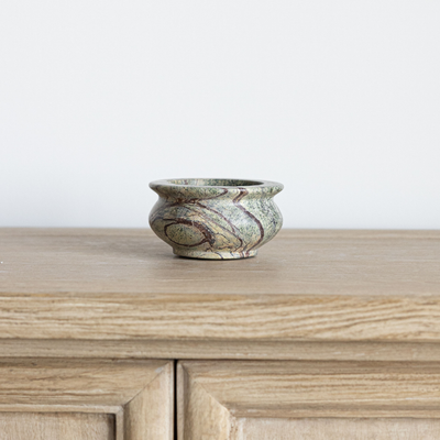 Green Marble Bowl