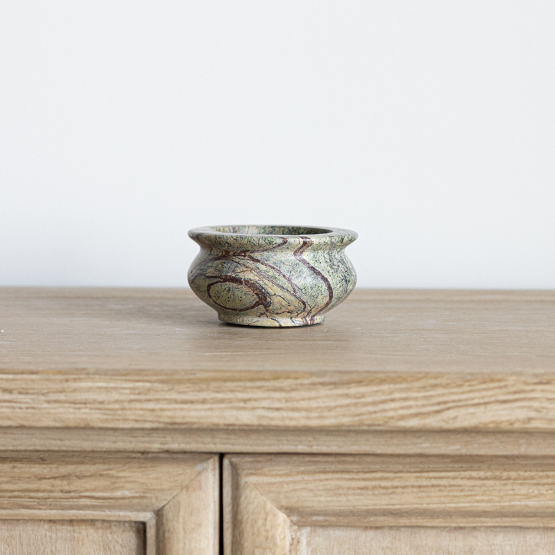 Green Marble Bowl