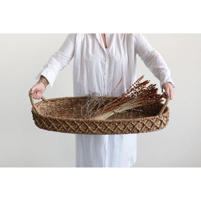 Woven Seagrass Tray