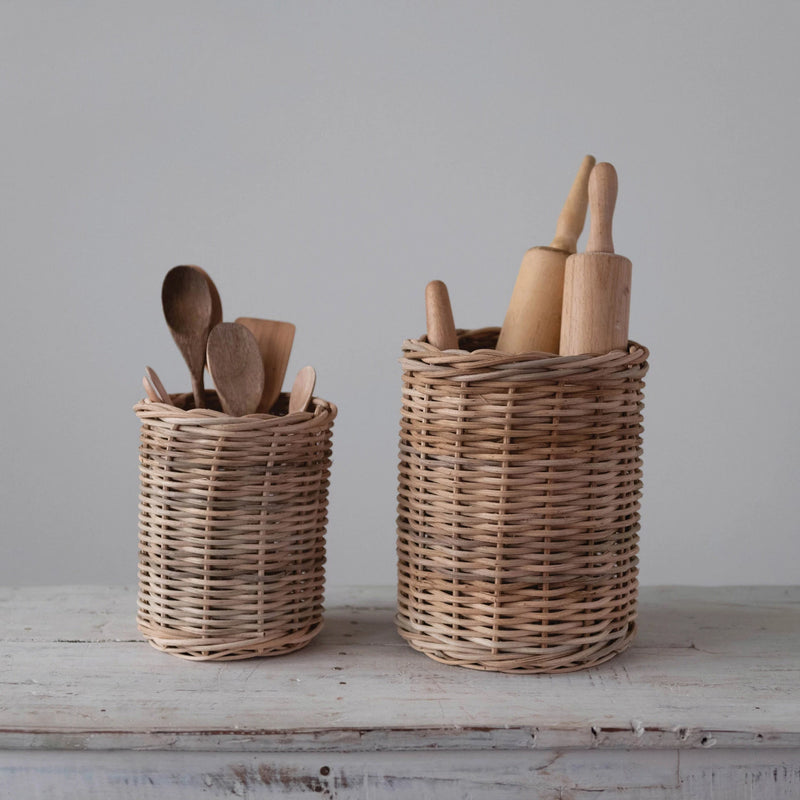 Wicker Basket Container