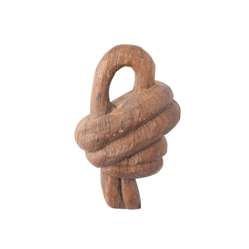 Hand-Carved Wood Knot