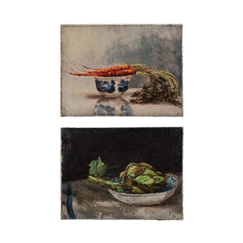 Vegetables on Canvas