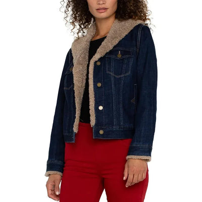 Sherpa Trucker Denim Jacket