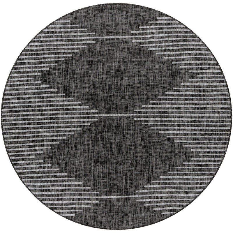 Eagean Indoor/Outdoor Rug | Charcoal