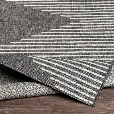 Eagean Indoor/Outdoor Rug | Charcoal