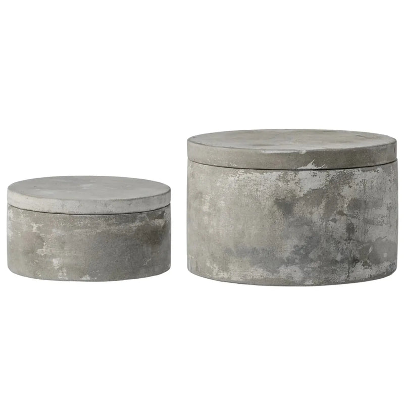 Laird Cement Boxes | Set of 2