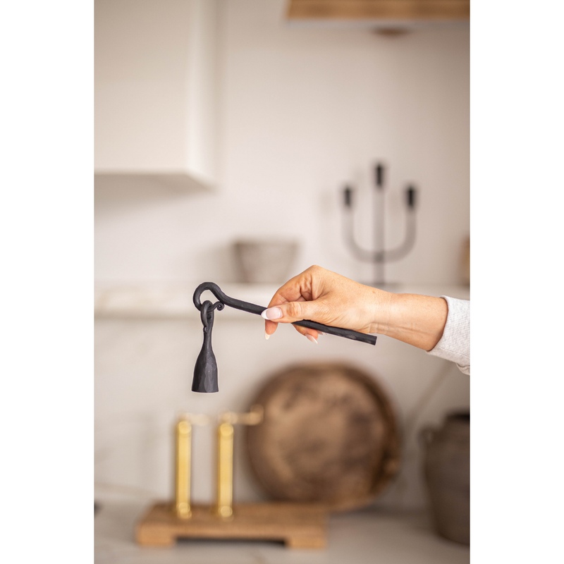 Black Iron Candle Snuffer